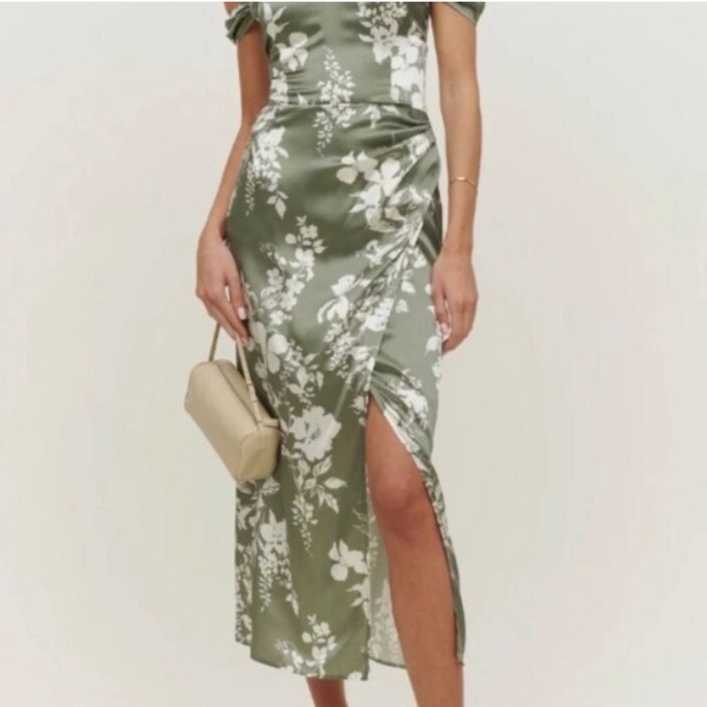 Reformation Genesis Silk Dress